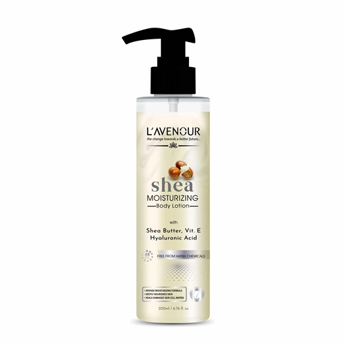 L'avenour Non-Greasy Shea Butter Moisturizing Body Lotion